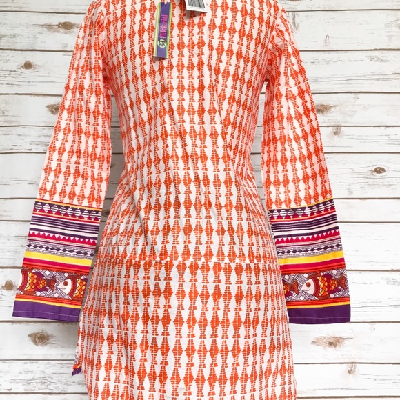 Akkriti Yellow Geometric Printed Kurta #111 main image 0